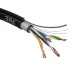Кабель витая пара ЭРА F/UTP Cat5e 4x2x24 AWG CU PE + ТРОС OUTDOOR 305 м