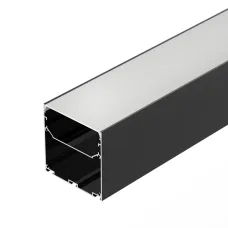 Профиль LINE-S-7575-2500 BLACK (Алюминий)