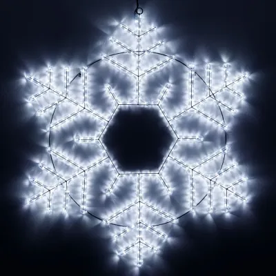 Фигура ARD-SNOWFLAKE-M10-1000x900-576LED White 230V, 35W Ardecoled, IP65