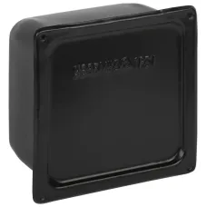 Коробка протяжная ЭРА Y-995-150-150-100-31 металлическая У-995 без уплотнителя 150х150х100мм черная IP31