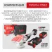 Шлифмашина угловая аккум. бесщёточная P.I.T. PWS20H-125B/2 (20В, 125мм, 3 скорости, 2 акб, ЗУ, кейс)