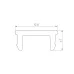 Экран STRETCH-COMFORT-14-CEIL-CENTER-2000 MAT-BLACK