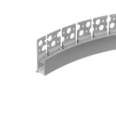 Профиль WALL-FANTOM-BENT-W10-SIDE-2000 ANOD (Алюминий)