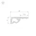 Панель Sens SMART-P45-RGBW White 230V, 4 зоны, 2.4G ARL, IP20 пластик, 5 лет