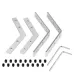 Соединитель профиля LINE-6070-L135 Set (ARL, Сталь)