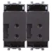 USB зарядное устройство модульное, Avanti, закаленная сталь, 2модуля, 2.1 А