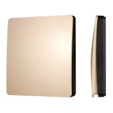 Панель управления кнопочная INTELLIGENT KINETIC-801-22-1G-WP-SUF Gold No battery, IP67, 433Mhz IARL, IP67 пластик, 3 года
