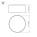 Светильник SP-RONDO-140B-18W Day White (ARL, IP40 Металл, 3 года)