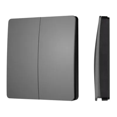 Панель управления кнопочная INTELLIGENT ARLIGHT KINETIC-801-22-2G-WP-SUF Grey (No battery, IP67, 433Mhz) (IARL, IP67 пластик, 3 года)