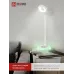 Светильник настольный светодиодный аккумуляторный ССО 11Б 8Вт 6500К 640Лм RGB-подсветка, сенсор-диммер, USB-кабель БЕЛЫЙ IN HOME
