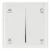 Панель SMART-P35-DIM-IN White 230V, 0-10V, Sens, 2.4G ARL, IP20 пластик, 5 лет