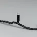 Гирлянда светодиодная декоративная ARD-STRING-PRO-10000-BLACK-100LED-FLASH WARM 230V, 7W ARDCL, IP65