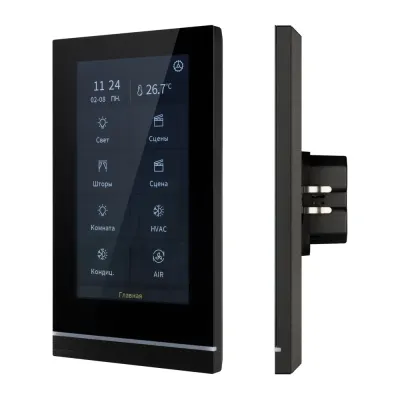 Панель сенсорная 20-30 V IARL IP20 пластик 2 года KNX-113-51-MULTI-V5-IN INTELLIGENT