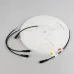 Лента светодиодная герметичная WAVE-TOP-PU-A144-10x10mm 24V Warm2700 (5 W/m, IP68, 5m, wire x2) (ARL, вывод боковой, 3 года)