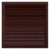 Решетка вентиляционная С сетка 285х285 пластик Brown ERA