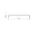 Панель Sens SMART-P17-DIM Black 230V, 4 зоны, 2.4G ARL, IP20 пластик, 5 лет