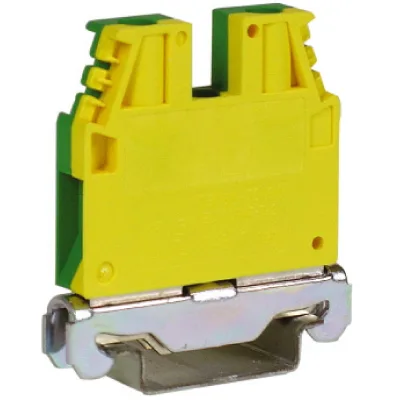 TEC.6/O, зажим для заземления желт.зелен 6 кв.мм