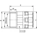 Муфта труба-коробка DN 17 мм, М20х1,5, полиамид, цвет черный
