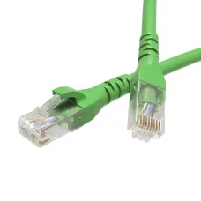 Патч-корд неэкранированный CAT6 U/UTP 4х2 LSZH зелёный 0.5м