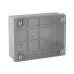 Коробка ответвит. с гладкими стенками, прозрачная, IP56, 300х220х120мм Коробка ответвит. с гладкими стенками, прозрачная, IP56, 300х220х120мм