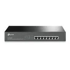 Коммутатор неуправляемый 8 портов RJ45 10 100 1000 Мб/с PoE 153 Вт