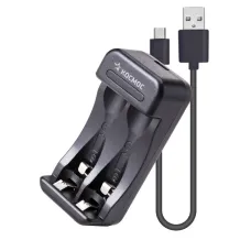 Зарядное устройство автоматическое KOC901USB для аккумуляторных батареек АА и ААА 2 слота