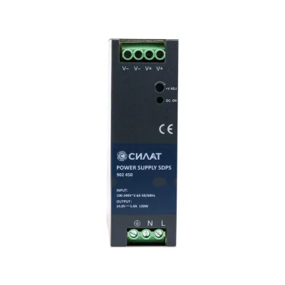 Блок питания на DIN-рейку, 120W, 5A, 24V / 90-264VAC