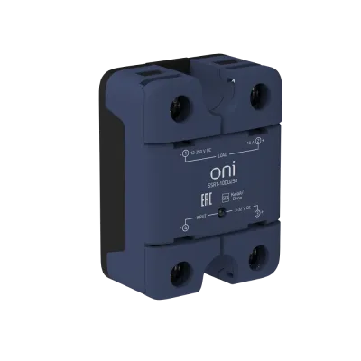 Реле твердотельное SSR1 10А 3-32В DC 12-250В DC