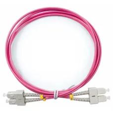 Патч-корд оптический duplex 1,5м SC-SC 50/125MM OM4 LSZH