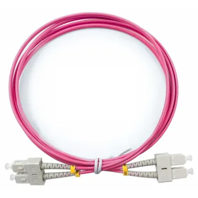 Патч-корд оптический duplex 1,5м SC-SC 50/125MM OM4 LSZH