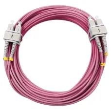 Патч-корд оптический duplex 10м SC-SC 50/125MM OM4 LSZH