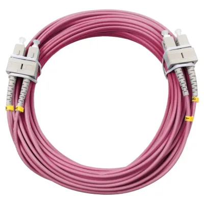 Патч-корд оптический duplex 20м SC-SC 50/125MM OM4 LSZH