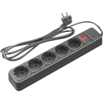 Сетевой фильтр ОНЛАЙТ 90 837 OSP-1-05-500-ESC-3х0.75-BL
