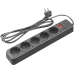 Сетевой фильтр ОНЛАЙТ 90 837 OSP-1-05-500-ESC-3х0.75-BL
