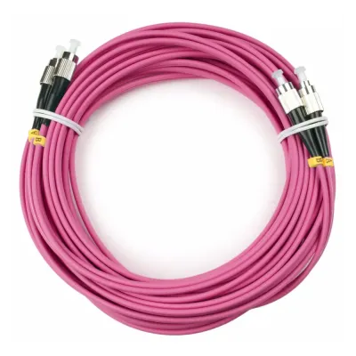Патч-корд оптический duplex 10м FC-FC 50/125MM OM4 LSZH