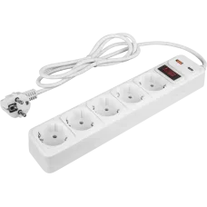 Сетевой фильтр ОНЛАЙТ 90 881 OSP-USB-05-180-ESC-3х0.75-WH