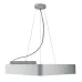Светильник LED ЭРА Geometria SPO-154-W-40K-042 Delta 42Вт 4000К 3500Лм IP40 800*800*80 белый подвесной
