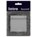 Розетка Intro Accent 6-203-01 2P+E Schuko с крышкой, 16А-250В, IP20, СУ, AL/CU, белый