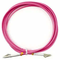 Патч-корд оптический duplex 3м LC-LC 50/125MM OM4 LSZH