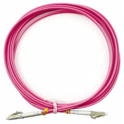Патч-корд оптический duplex 3м LC-LC 50/125MM OM4 LSZH