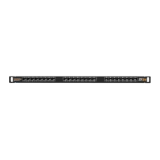 Патч-панель 19'' 0.5U 24 порта Кат 5e RJ45/8P8C UTP черная