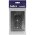 Розетка Intro Accent 6-205-07 , 2X2P+E Schuko, 16А-250В, IP20, СУ, AL/CU, графит