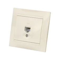 Розетка компьютерная RJ45  сл. кость Лама