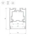Профиль S2-LINE-5470-2500 SEAMLESS ANOD (ARL, Алюминий)