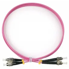 Патч-корд оптический duplex 1м FC-ST 50/125MM OM4 LSZH