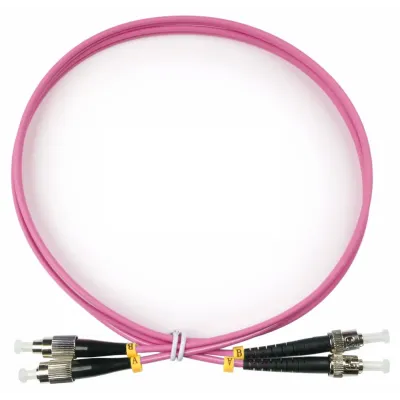 Патч-корд оптический duplex 1м FC-ST 50/125MM OM4 LSZH