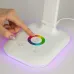 Настольный светильник ЭРА NLED-502-11W-W светодиодный с RGB ночником белый