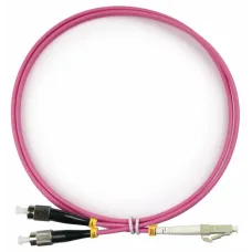 Патч-корд оптический duplex 1,5м LC-FC 50/125MM OM4 LSZH