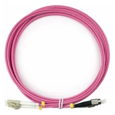 Патч-корд оптический duplex 3м LC-FC 50/125MM OM4 LSZH