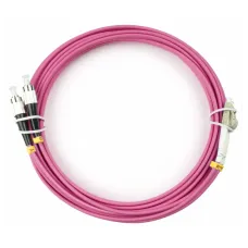 Патч-корд оптический duplex 15м LC-FC 50/125MM OM4 LSZH